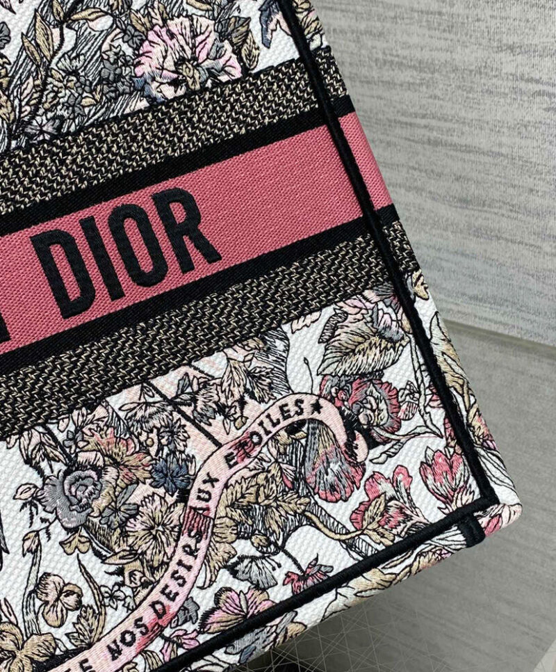 Christian Dior Medium Dior Book Tote Pink